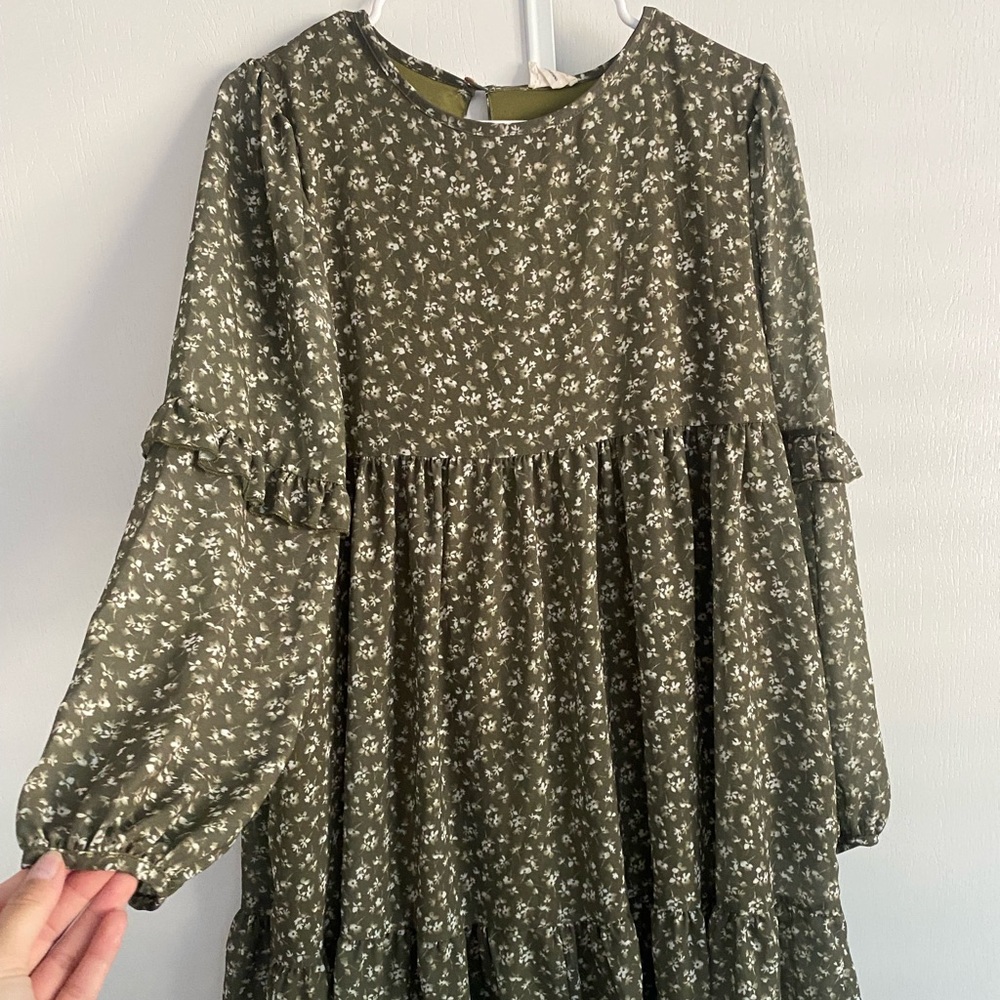 Green dress